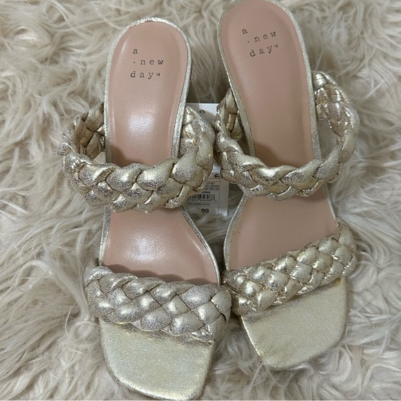 NWT A New Day Braided Sandal - Picture 2 of 3